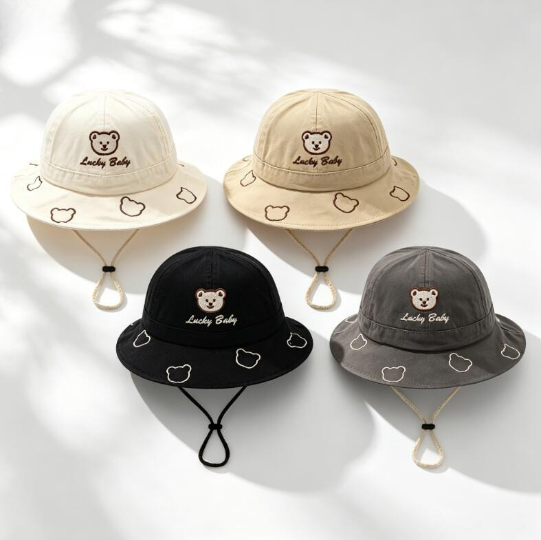 Bucket Hat Cotton - 2026 Leuke Cartoon Beer Baby Emmer