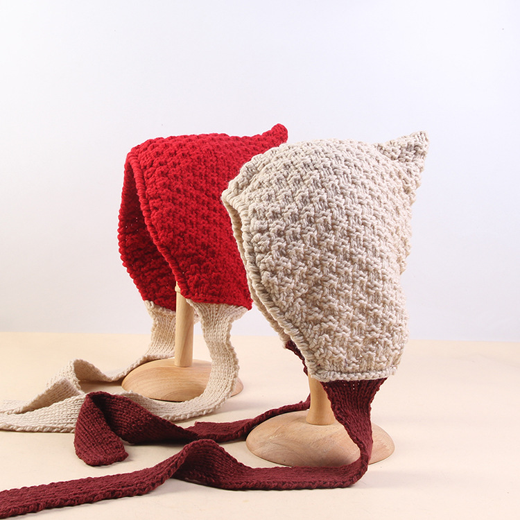Winter Trapper Hat - LVREN001 Winter Vrouwen Casual Gebreide Muts