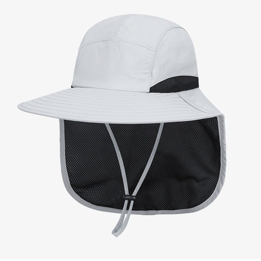 Bucket Hat Cotton - Mode zonnehoed met brede rand, verstelbare