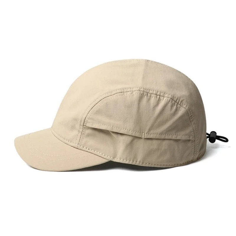 Baseball Cap Structured - Baseballpet met korte rand, effen kleur,
