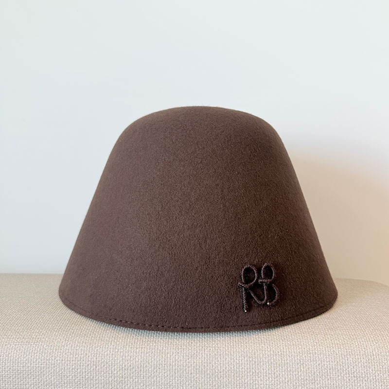 Fedora Hat Wool - Vrouwen Emmer Hoed Winter Warm Houden