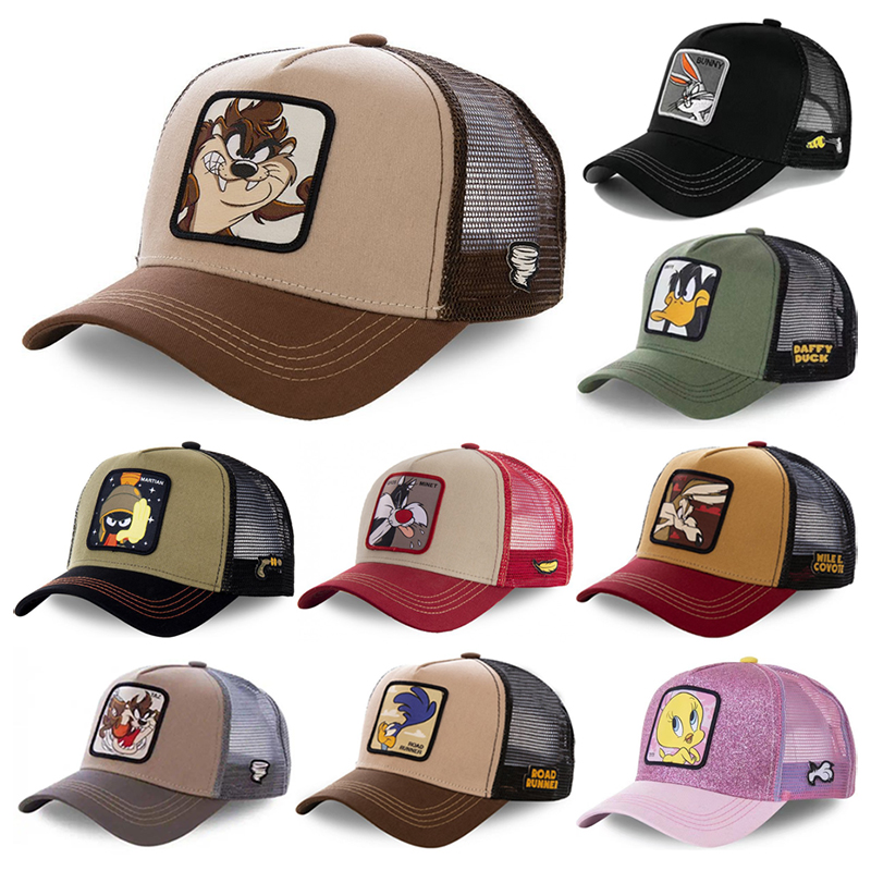 Trucker Cap Mesh - Cartoon Anime Trucker Cap met mesh