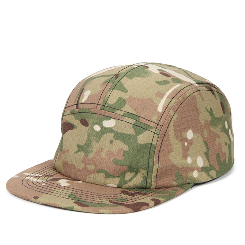 Corduroy Cap 5 Panel - Camo Sun Caps Voor Mannen 5