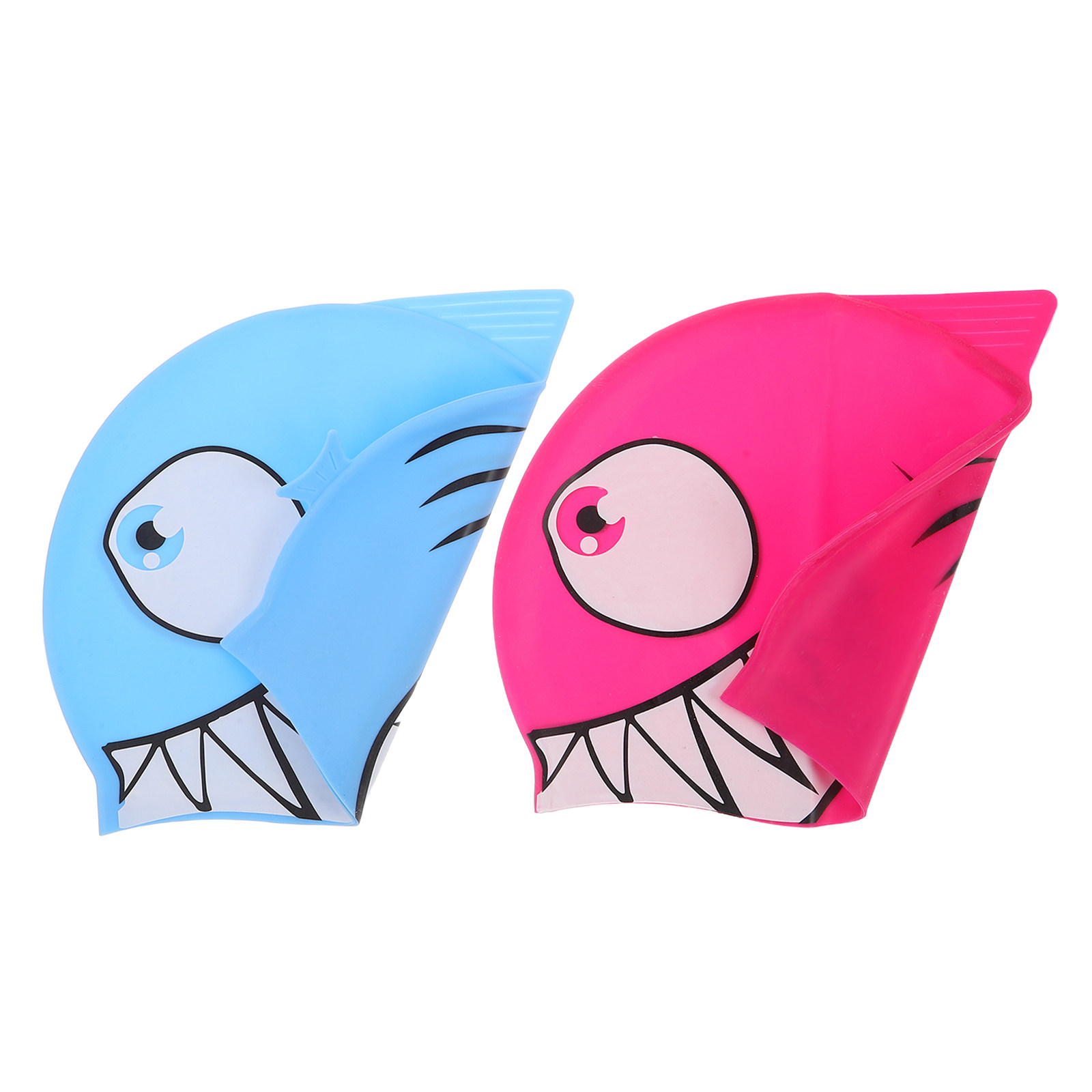 Swim Hat Silicone - 2 stuks siliconen zwemkappen voor kinderen