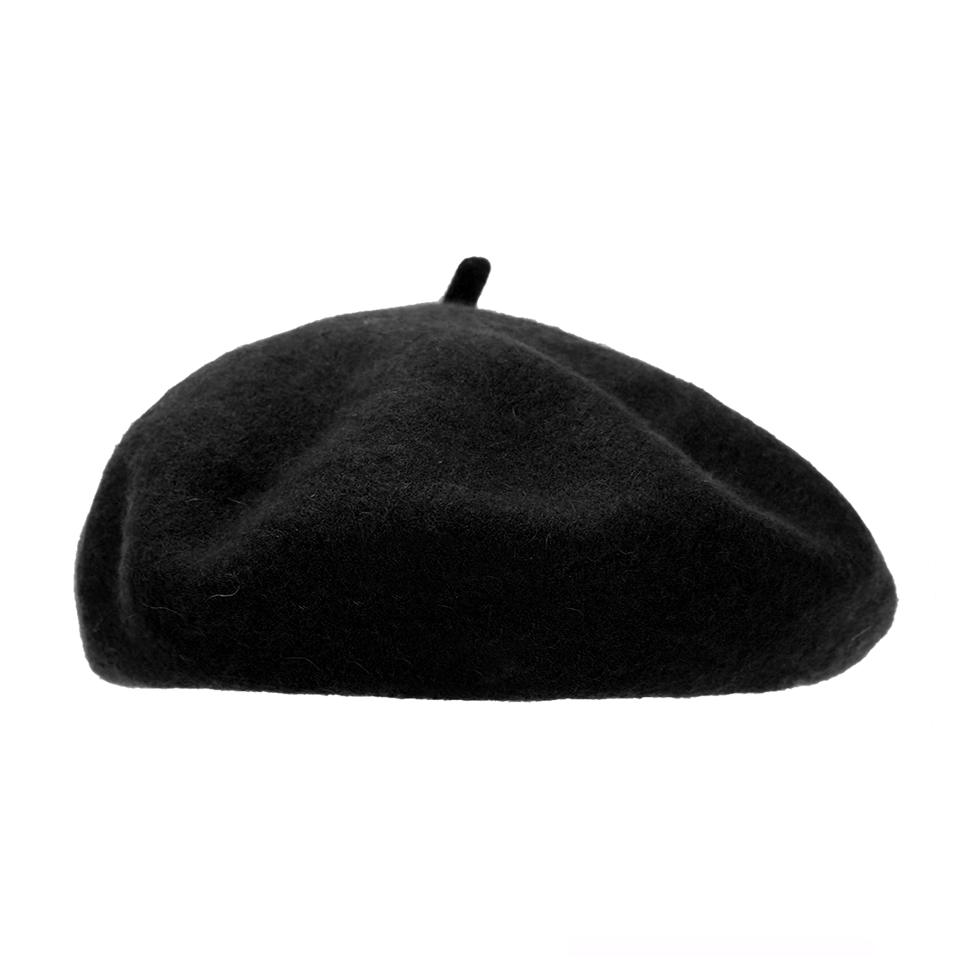 Beret French Wool - Een effen wollen baret voor dames