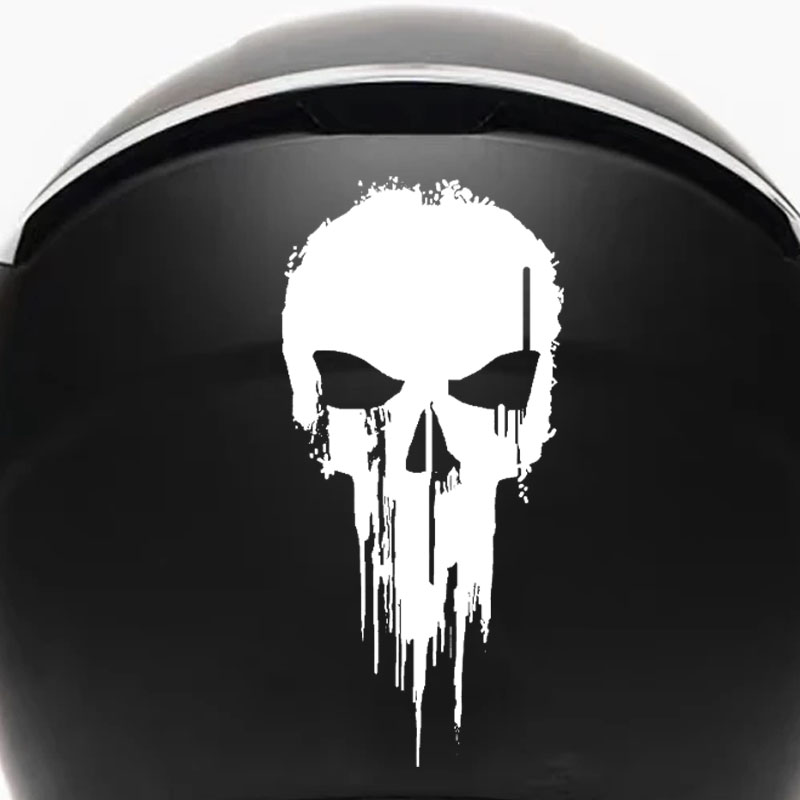 Skull Cap Helmet Liner - 1PC Cool Skeleton Skull Waterdichte Vinyl
