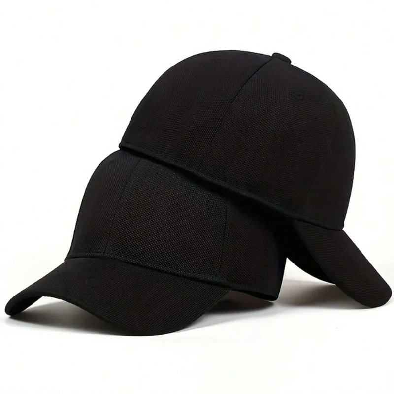 Baseball Cap Structured - Unisex-baseballpet met open achterkant - verstelbare,