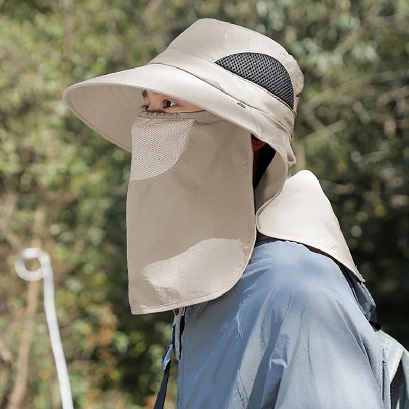 Visor Sun Hat - Zomerzonhoeden UV-bescherming Buitenhoed voor Jagen Vissen