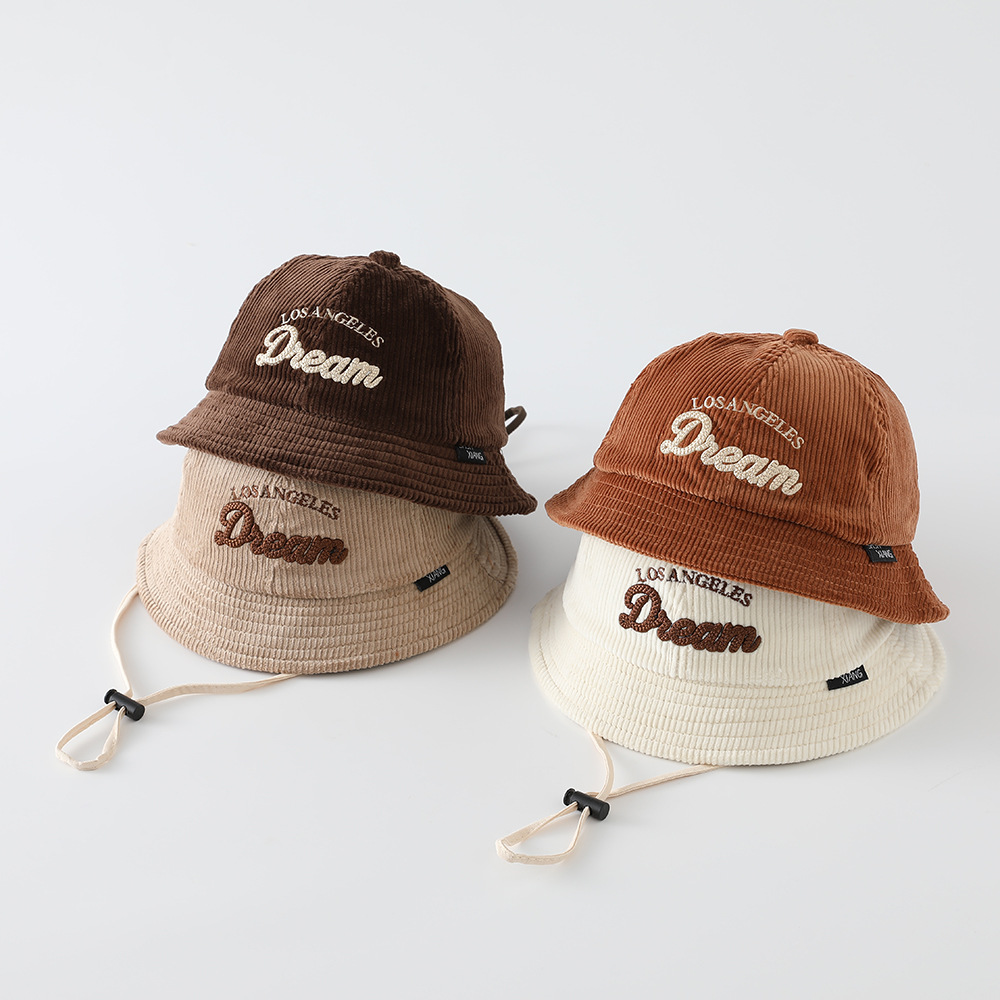 Bucket Hat Cotton - Baby Effen Kleur Zonnehoed Jongens Houdt