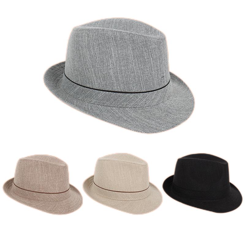 Fedora Hat Wool - Lente & Herfst Heren Fedora Top