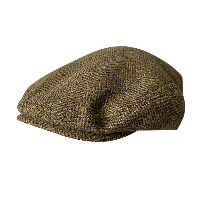 Gestreepte Grijze Nieuwe Wolle - Newsboy Cap Ivy recensie en prijs
