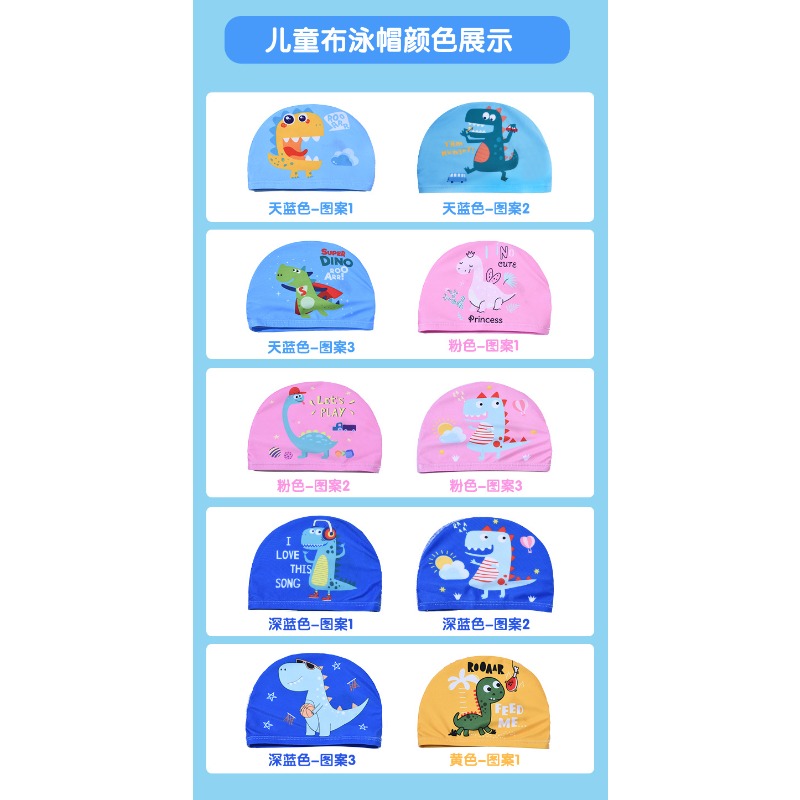 Leuke dinosaurusprint kinderzw - Swim Hat Silicone recensie en prijs