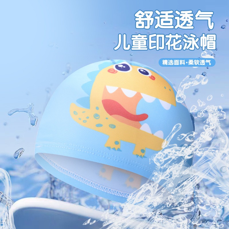 Leuke dinosaurusprint kinderzw - Swim Hat Silicone recensie en prijs
