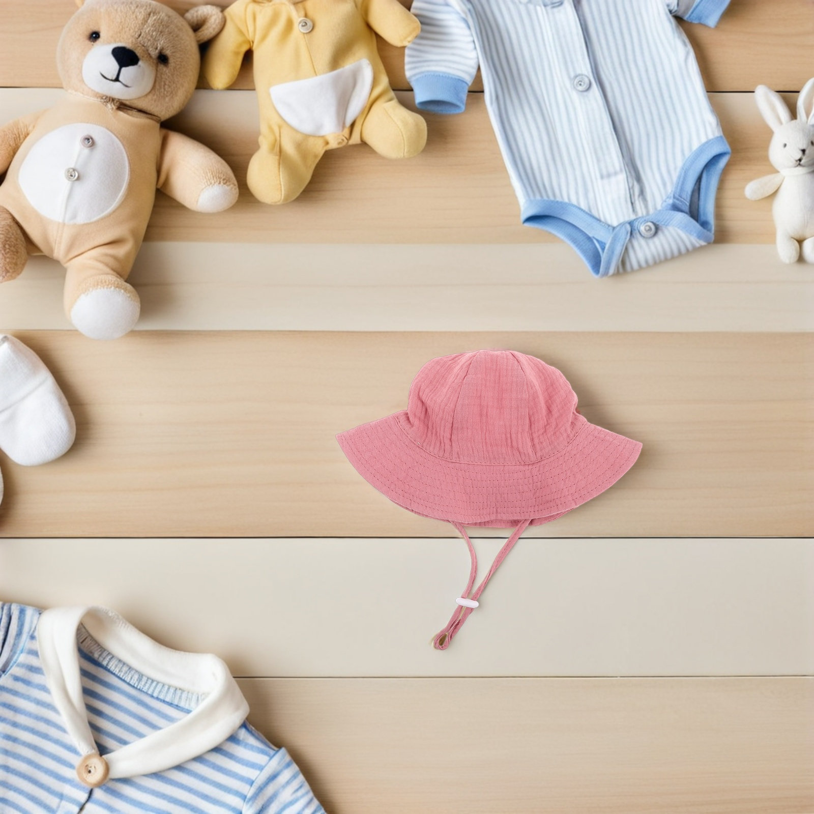 Zonnehoed voor peuters, katoen - Bucket Hat Cotton recensie en prijs