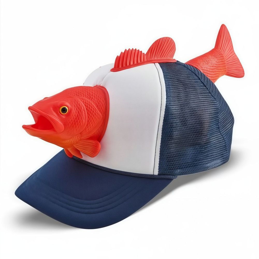 Grappige 3D Vis Dieren Trucker - Trucker Cap Mesh recensie en prijs