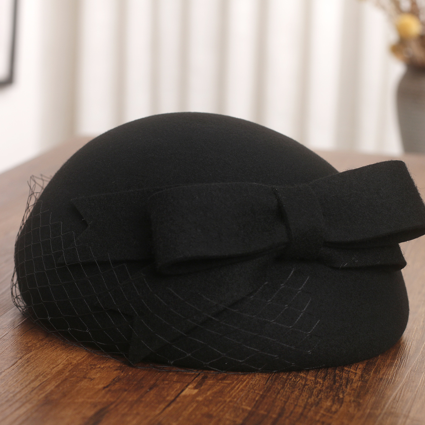 Franse elegante mesh-boog woll - Beret French Wool recensie en prijs
