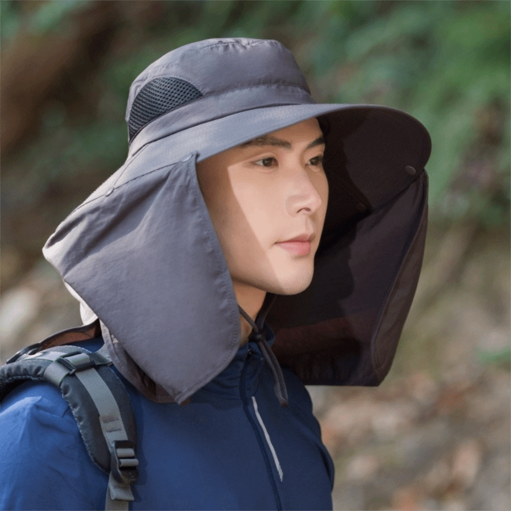 Casual stoffen herenzonnehoed  - Visor Sun Hat recensie en prijs