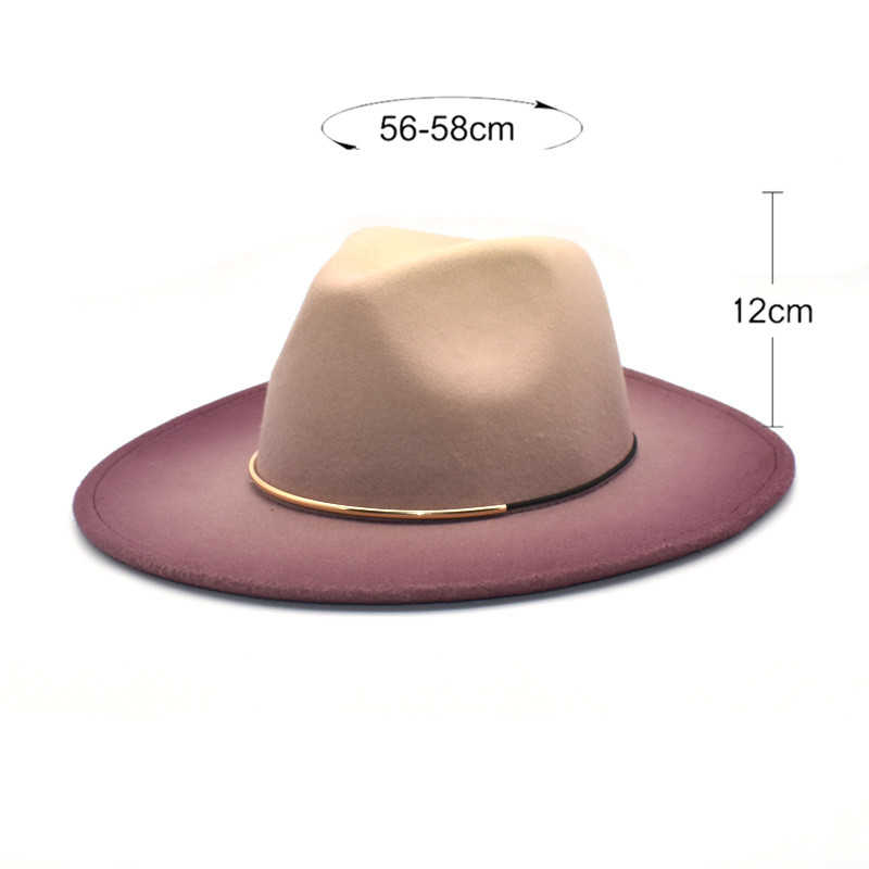 Gradiënt Grote Rand Wol Vintag - Fedora Hat Wool recensie en prijs