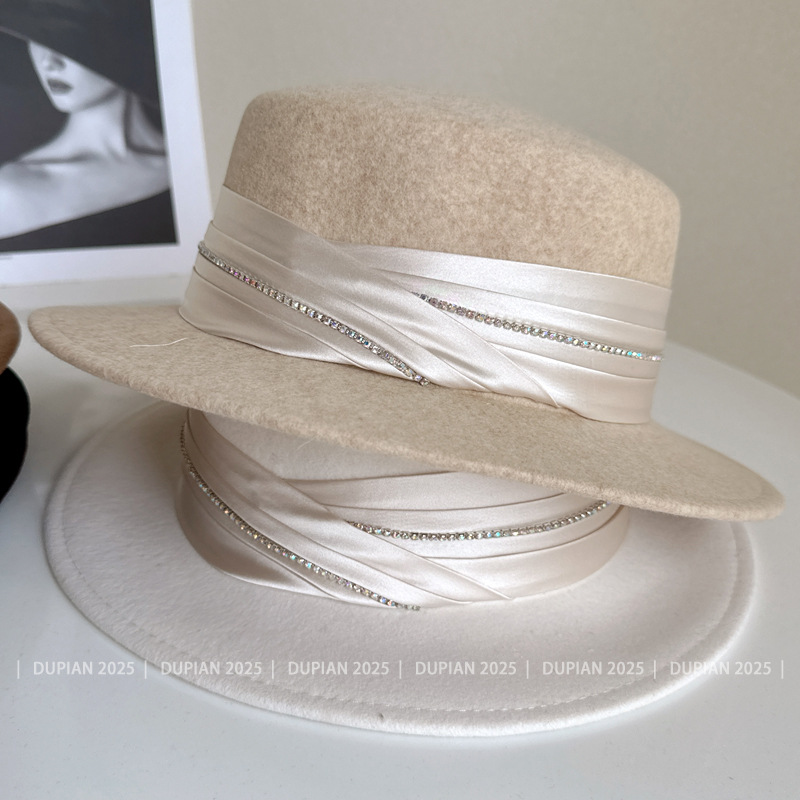 Luxe boetiekhoed van echt gepl - Fedora Hat Wool recensie en prijs