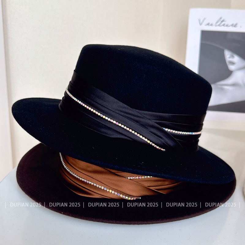 Luxe boetiekhoed van echt gepl - Fedora Hat Wool recensie en prijs