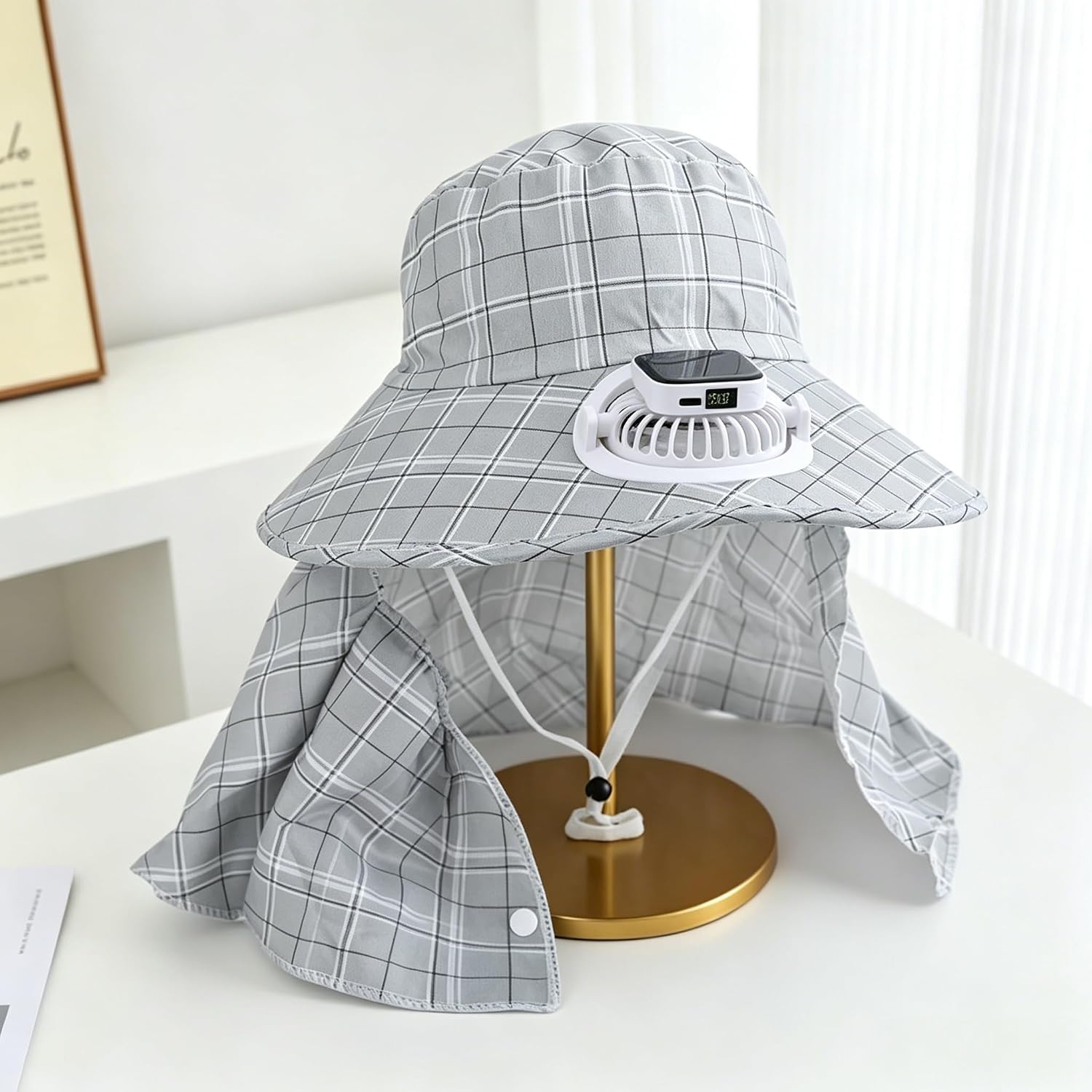 1PC Zonne-energie Nekbescherme - Visor Sun Hat recensie en prijs