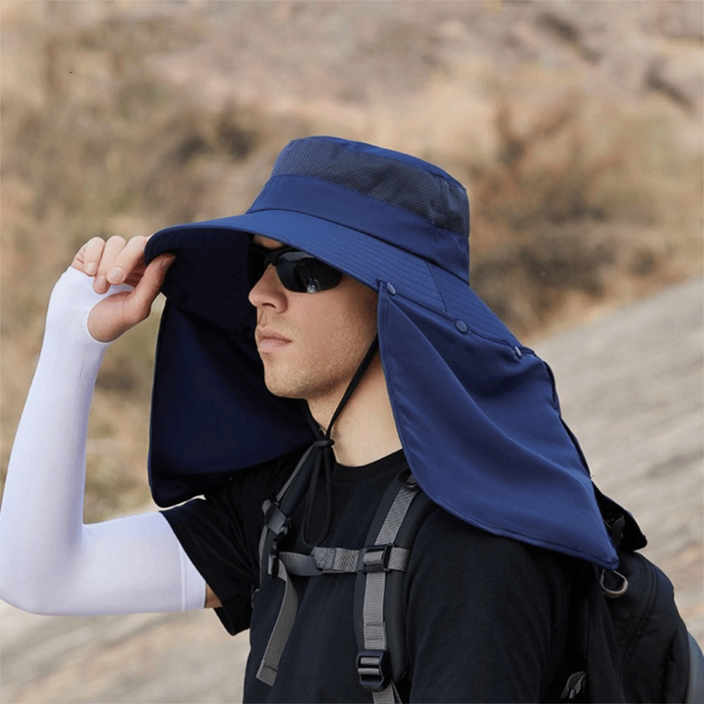Eenvoudige stoffen herenzonneh - Bucket Hat Cotton recensie en prijs