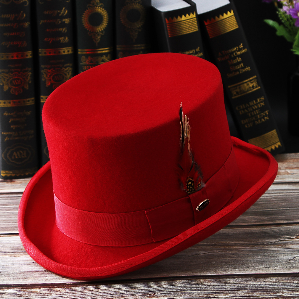 Nieuwe Mannen Hoed 100% Wol Fe - Fedora Hat Wool recensie en prijs