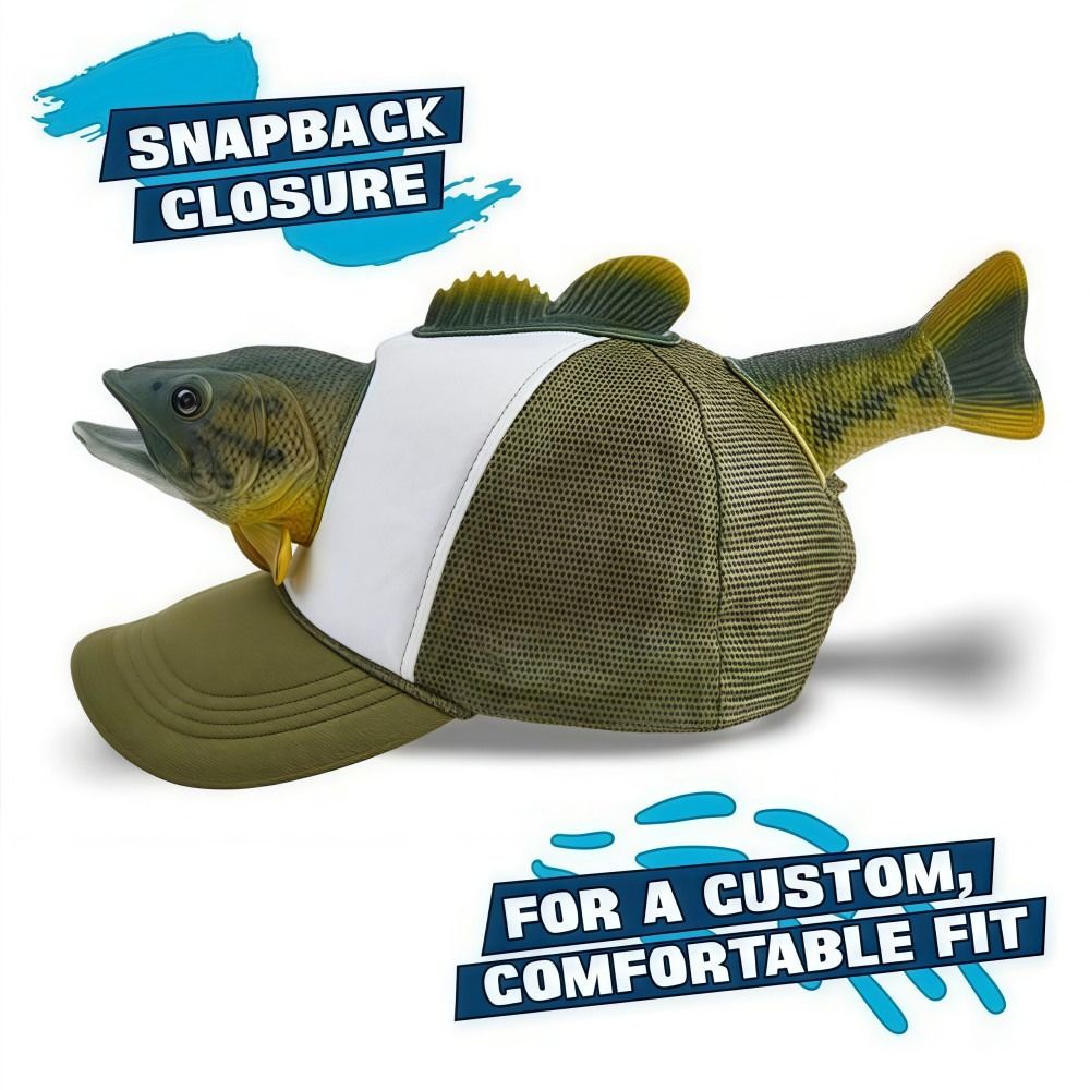 Grappige 3D Vis Dieren Trucker - Trucker Cap Mesh recensie en prijs