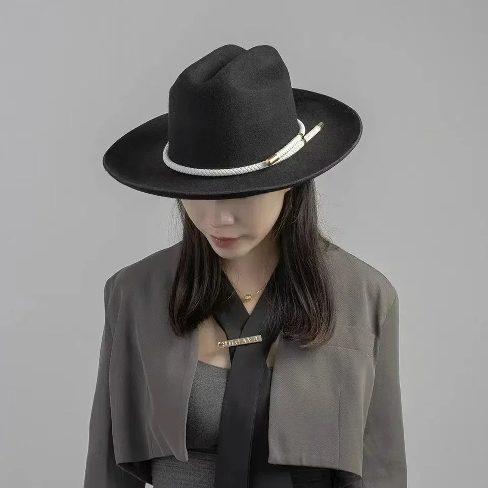 2025 Nieuwe retro ins chique w - Fedora Hat Wool recensie en prijs