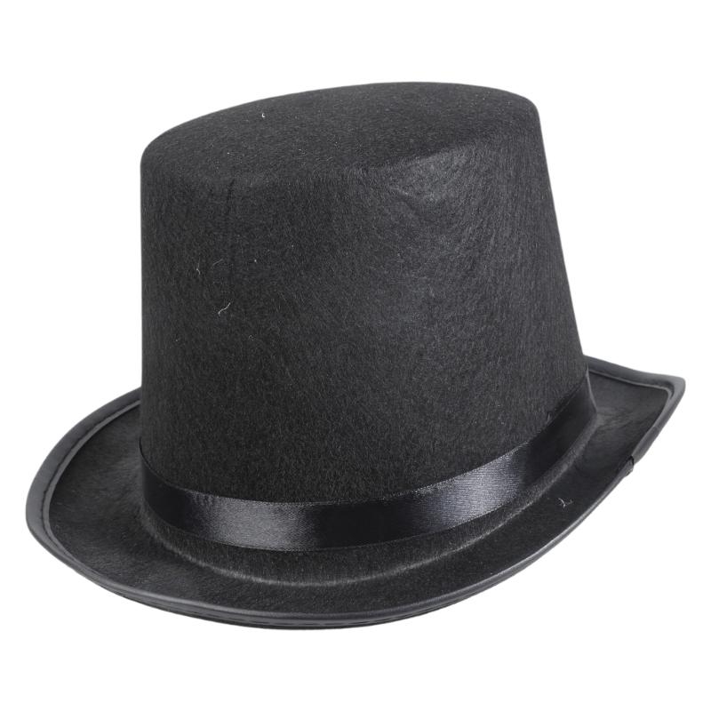 Retro Hoge Hoed Goochelaar Kos - Fedora Hat Wool recensie en prijs