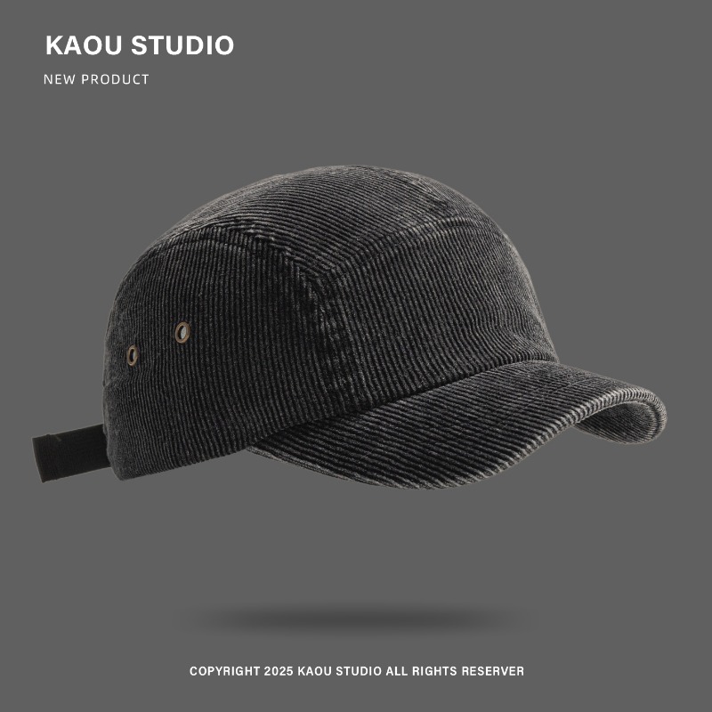 Unisex 5-panel corduroy pet, e - Corduroy Cap 5 Panel recensie en prijs