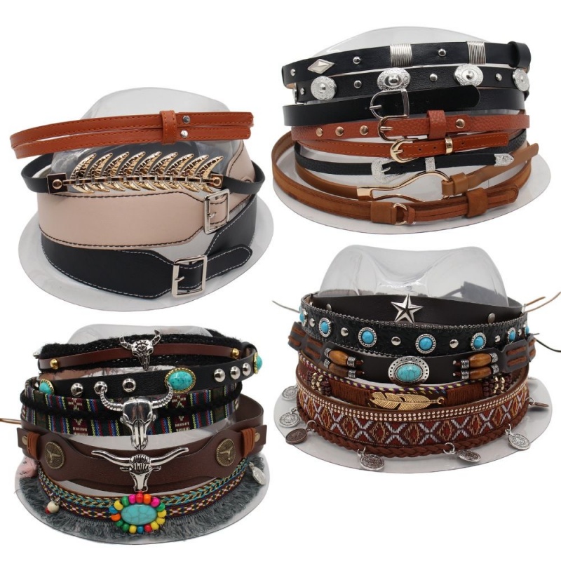 Retro etnische stijl riem, hoo - Cowboy Hat Straw recensie en prijs