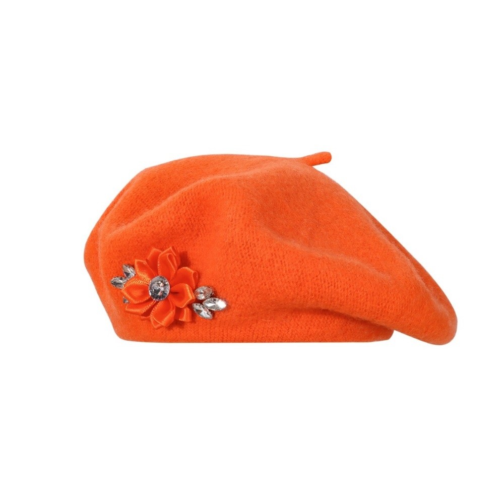 Mode Effen Kleur Wollen Baret  - Beret French Wool recensie en prijs
