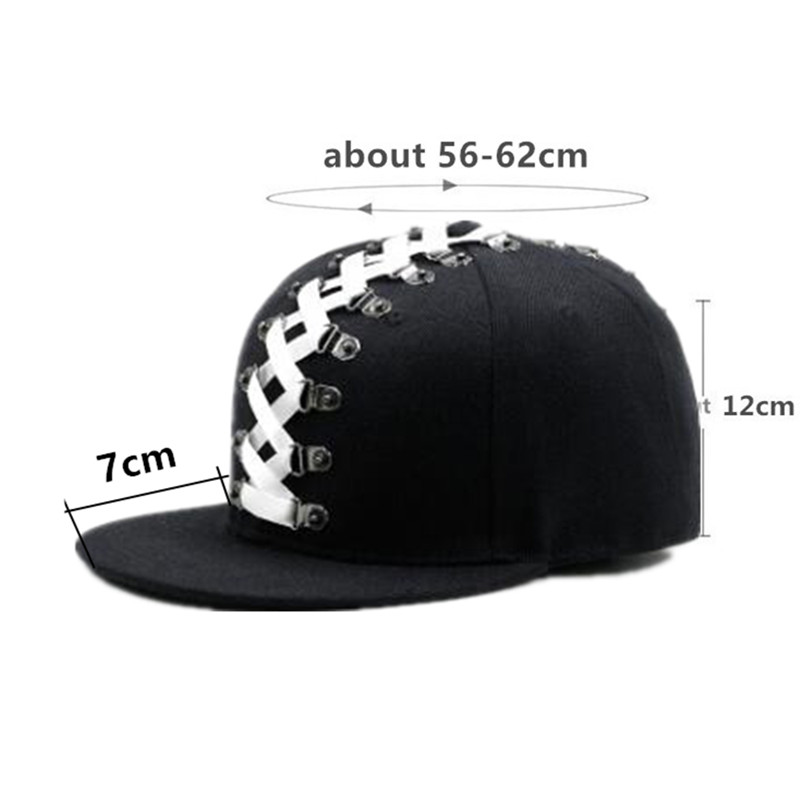 Nieuwigheid Punk Stijl Hip Hop - Snapback Hat Flat recensie en prijs
