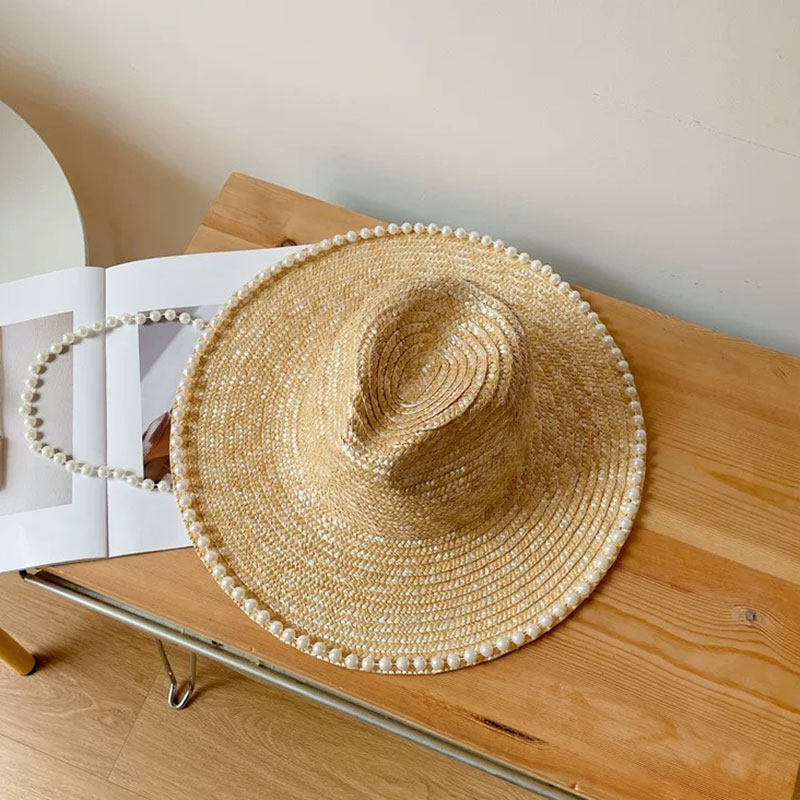 Nieuwe Zomer Mode Parelketting - Cowboy Hat Straw recensie en prijs