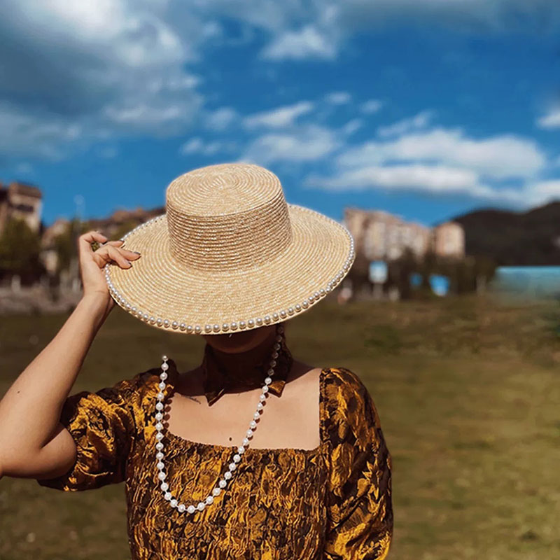 Nieuwe Zomer Mode Parelketting - Cowboy Hat Straw recensie en prijs