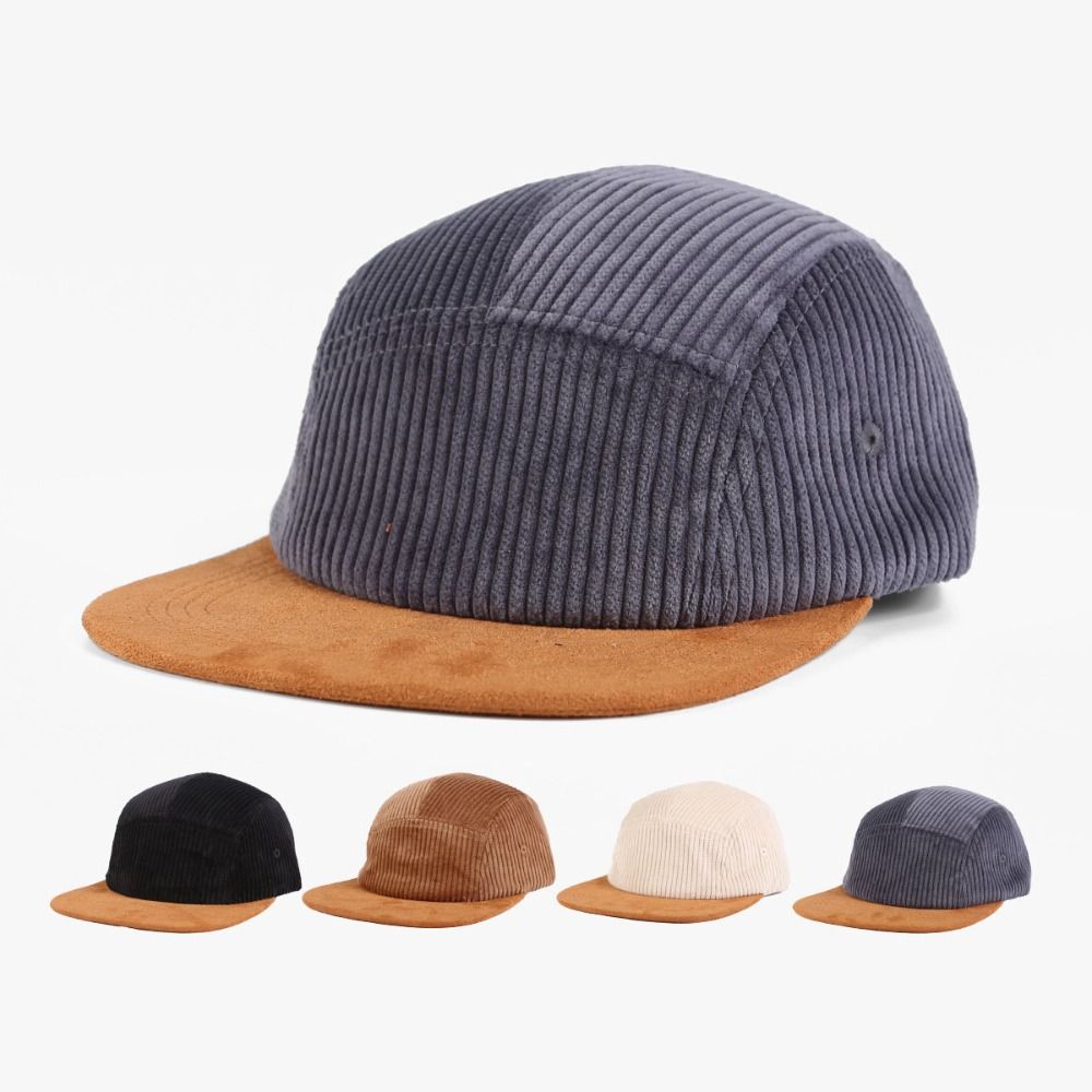 Veelzijdige retro flat brim ba - Corduroy Cap 5 Panel recensie en prijs