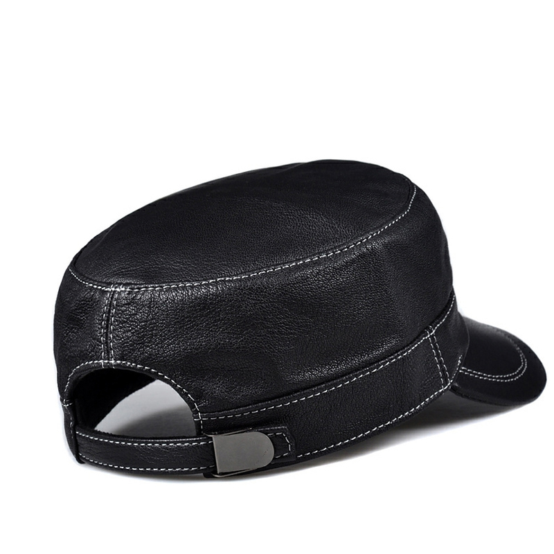 Trendy Lamsleer Lederen Platte - Baseball Cap Structured recensie en prijs