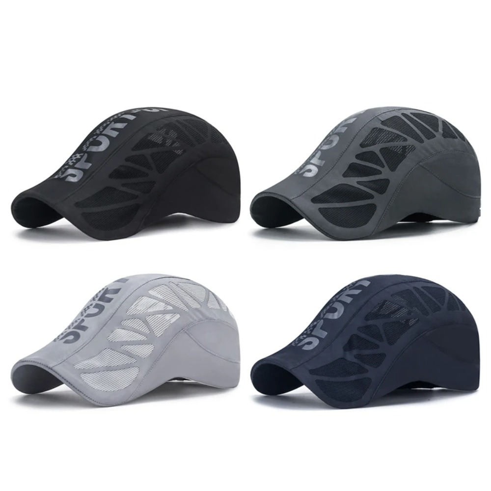 Nieuwe ademende heren quick-dr - Newsboy Cap Ivy recensie en prijs