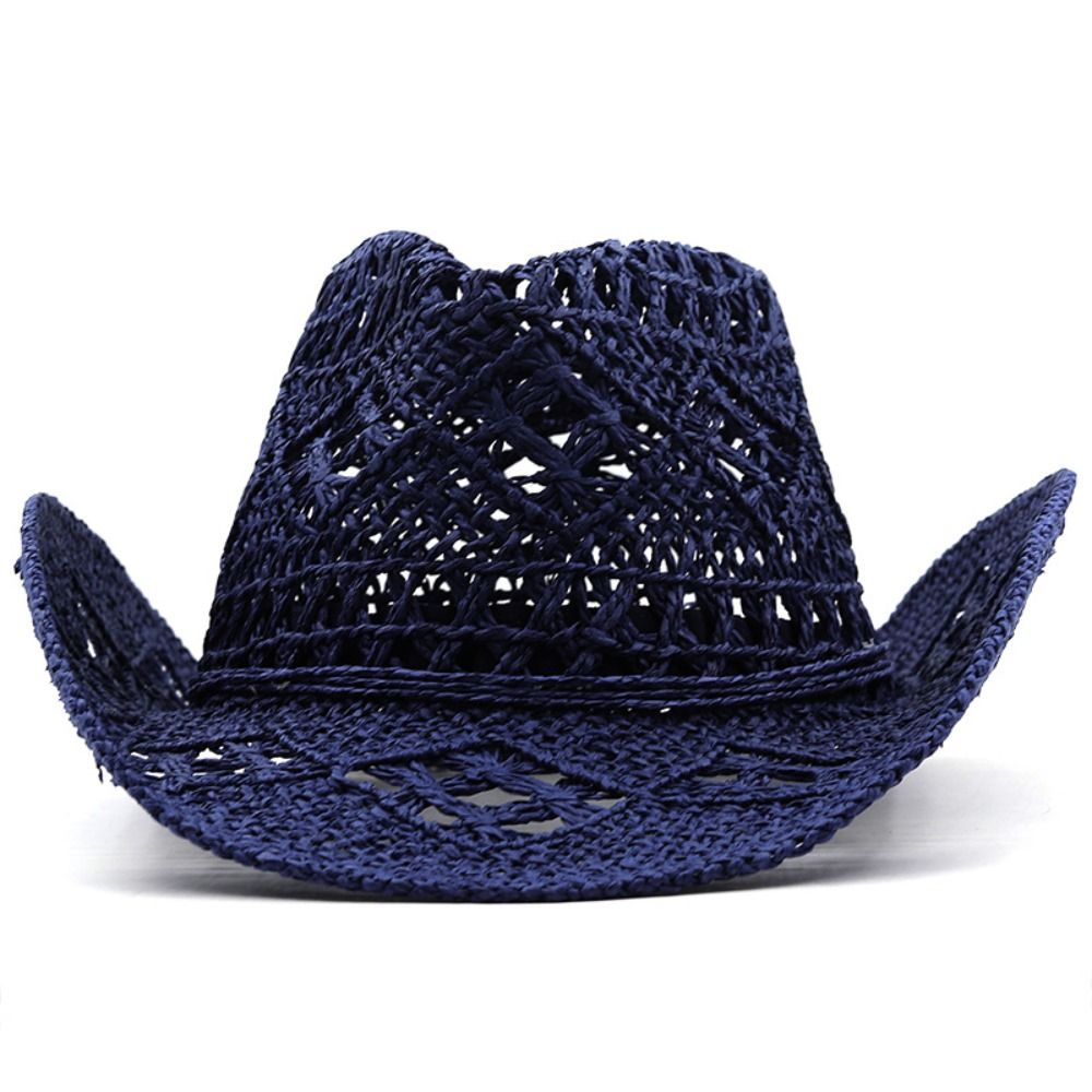 Vintage brede rand holle stroh - Cowboy Hat Straw recensie en prijs