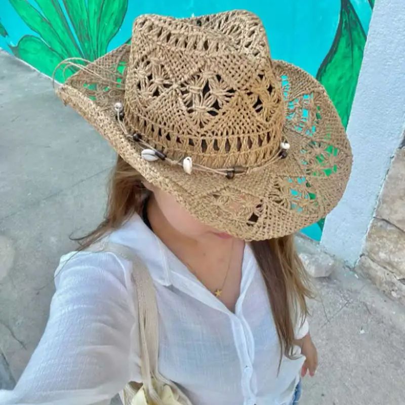 Zomer Strohoed Strand Dames He - Cowboy Hat Straw recensie en prijs