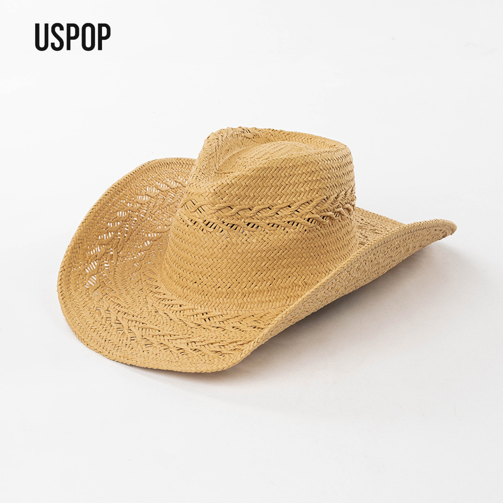 USPOP Dames Zomer Strohoed Han - Cowboy Hat Straw recensie en prijs