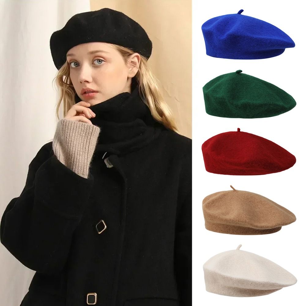 Mode Warme Winter Wollen Baret - Beret French Wool recensie en prijs