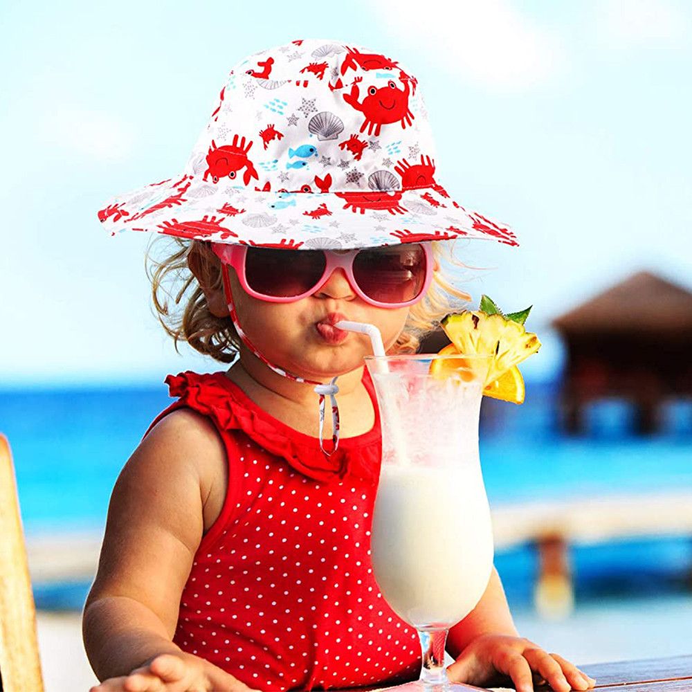 Zomer jongens meisjes nek- en  - Sun Hat Wide Brim recensie en prijs