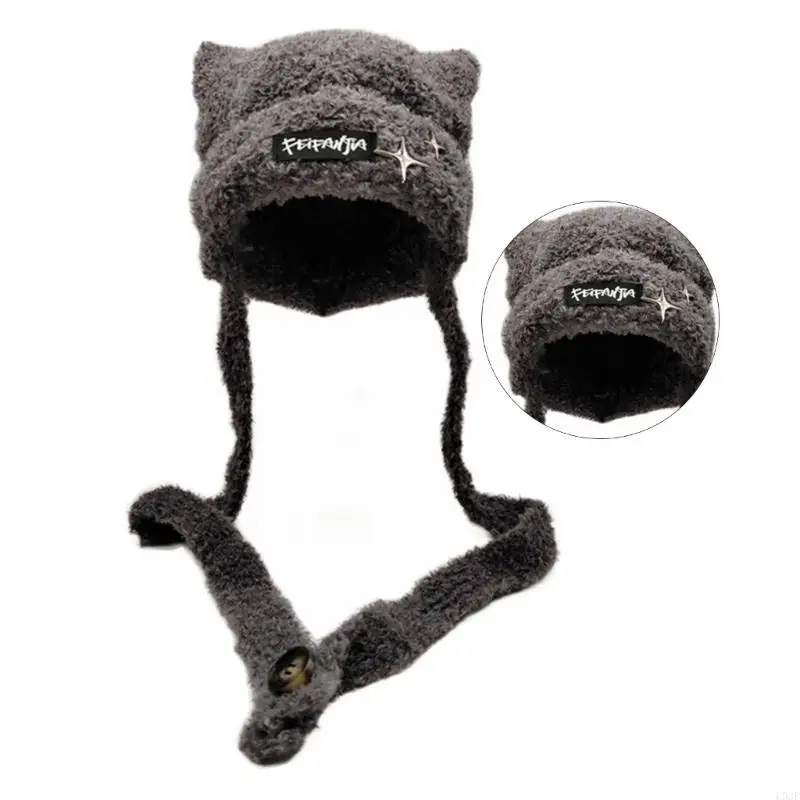 L93F Handgemaakte gebreide oor - Winter Trapper Hat recensie en prijs