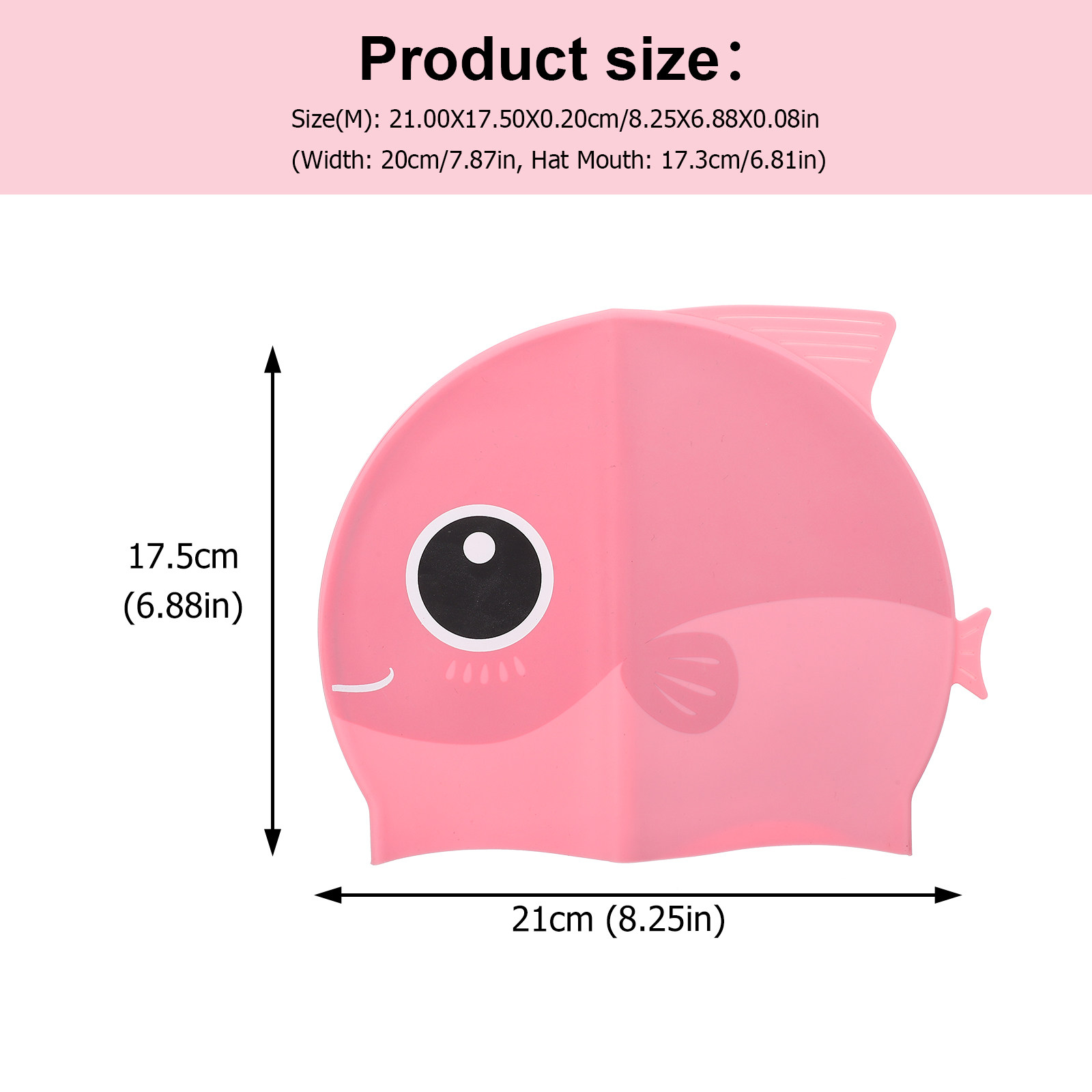 Siliconen badmuts Cartoon zwem - Swim Hat Silicone recensie en prijs