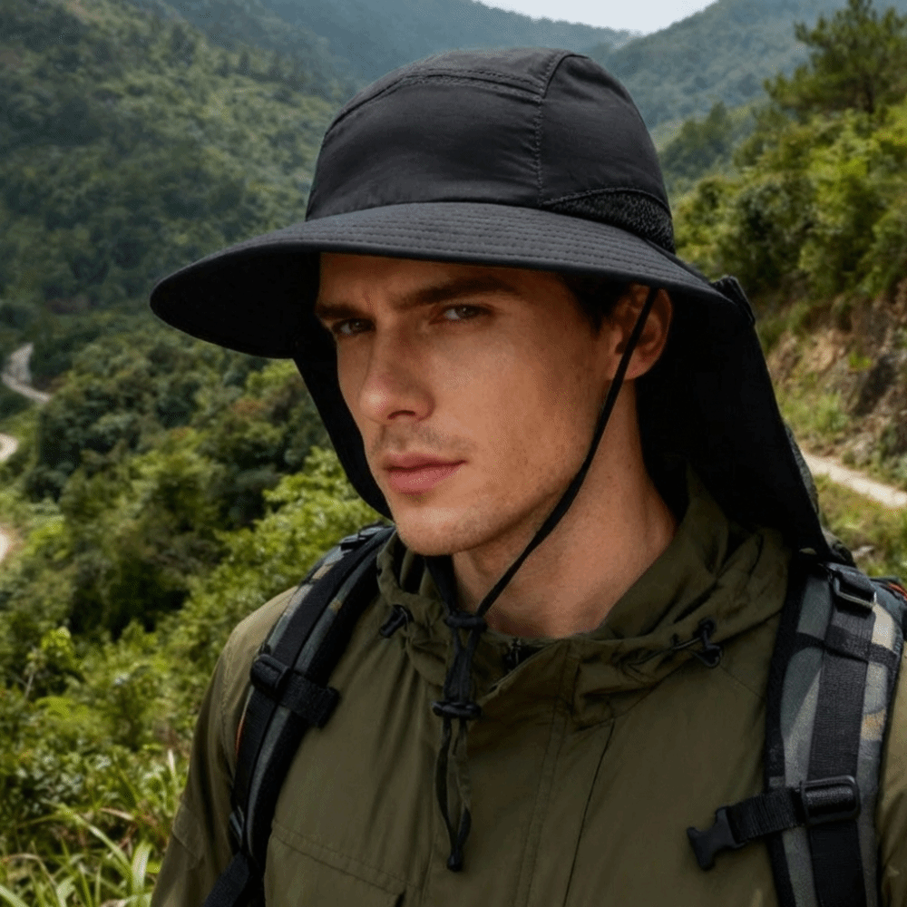 Mode-sunhoed met brede rand, v - Bucket Hat Cotton recensie en prijs