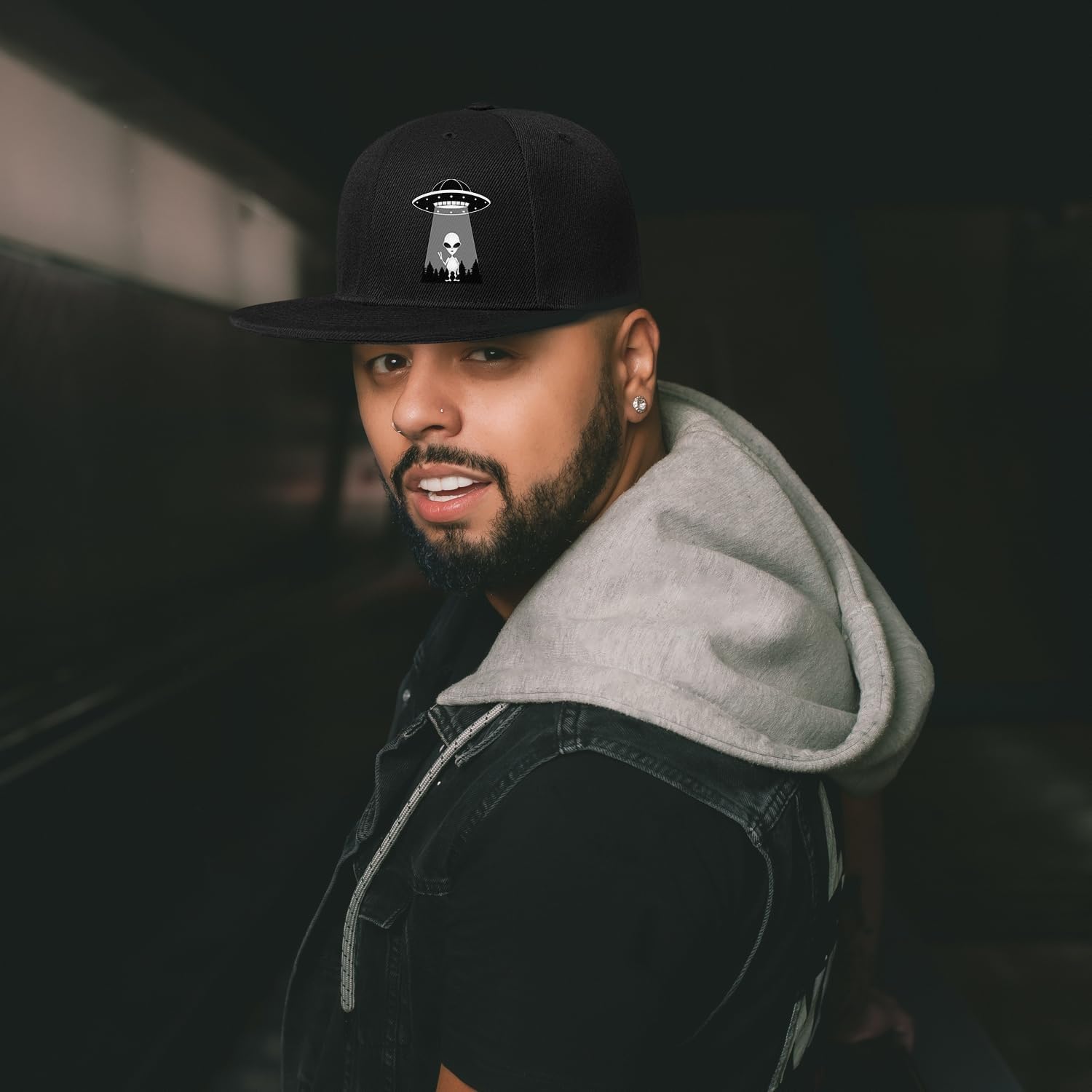 Ufo Aliens Snapback Hoeden voo - Snapback Hat Flat recensie en prijs