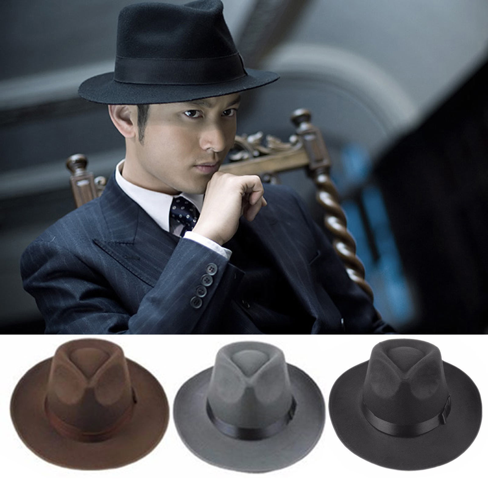 Nieuwste collectie unisex volw - Fedora Hat Wool recensie en prijs