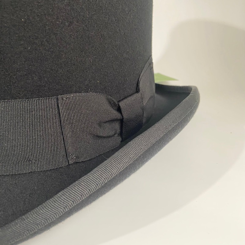 Zwarte Wolvilt Hoge Hoed Manne - Fedora Hat Wool recensie en prijs